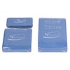 3Pcs Aluminum Splint First Aid Splint Easy Cutting Breathable Splint