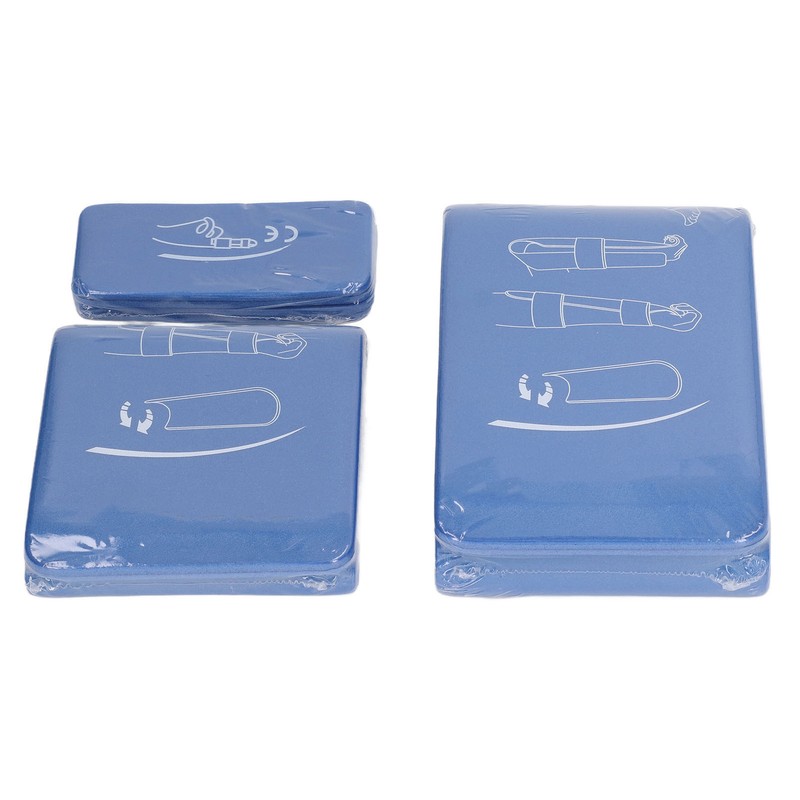 3Pcs Aluminum Splint First Aid Splint Easy Cutting Breathable Splint