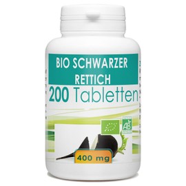 Bio Black Radish 400 mg, 200 Tablets