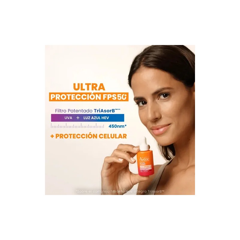 Protector Solar Facial Avène Ultra Serum Fps50 30 Ml