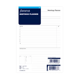 Filofax A5 Meetings Planner