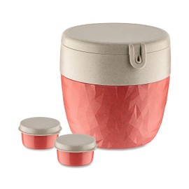 Bentobox L Bento Box Natural Coral