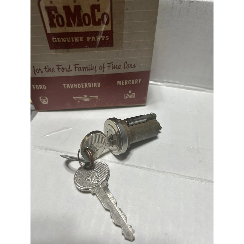 Ford TRUNK LOCK, FORD FALCON 1966-67-68-69-1970/FALCON-COMET SW 1966-70 W/LOGO KEYS
