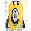 Floating Dry Bag Waterproof with Bluetooth Speaker Solar Light -