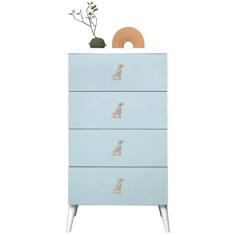 Mizhang Cabinet Knobs Drawer Knobs,Cute Metal Dog Decorative Knob Pulls