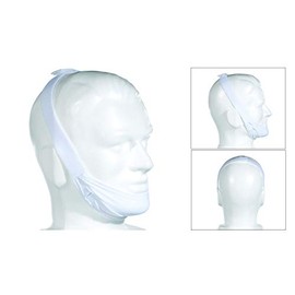 Regular Chin Strap, White
