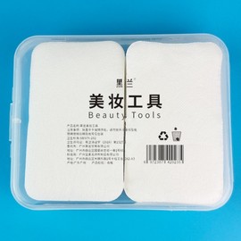 Ultra-Thin Silk Toner Pad Cotton Rounds, Water-Saving & Skin-Friendly Disposable Pads for Beauty Salons (Free Size, Boxed) Packaging 10ea