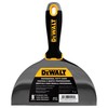 DEWALT 8" Putty Knife | Stainless Steel w/Soft Grip Handle