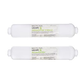 USCAPE Replacement Filter Set Osmosis System Activated Carbon and Sediment Filter