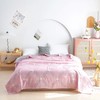 MEJU Flower Muslin Lightweight Summer Blanket for Bed Sofa Couch,