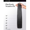 LUVME Yaki Straight Seamless 110g 7Pcs Clip in Hair Extensions