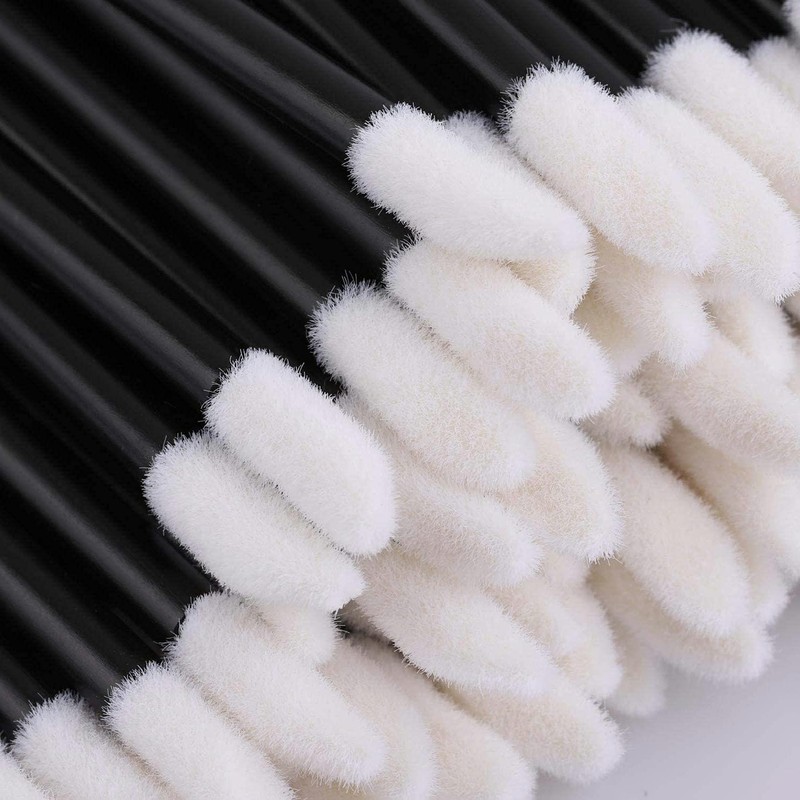 200 Pcs Aplicadores Desechables Maquillaje Cepillos Desechables para Pestañas Cepillos