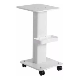 Alumex Mesa Con Ruedas De Apoyo Multiuso