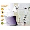 Bostitch Office VLF100-WHT Swing Arm Desk Lamp with Clamp Mount,