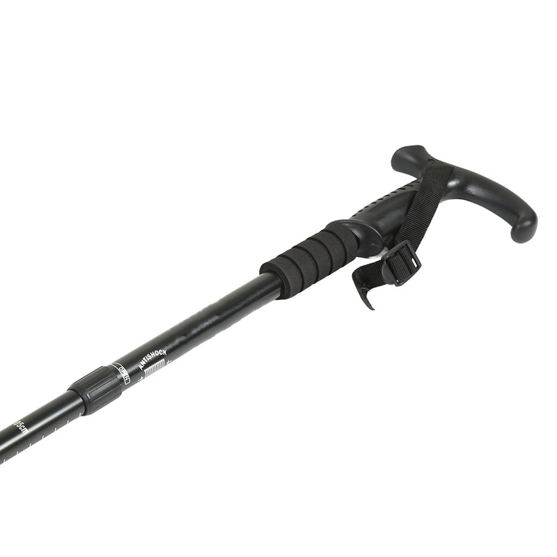 Hiking Poles with Mud Basket Aluminum Alloy Telescopic Hiking Stick