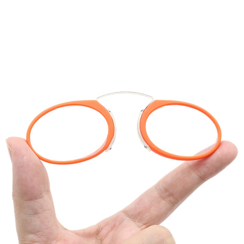 COVESATO Mini Armless Reading Glasses for Men Women Slim Thin