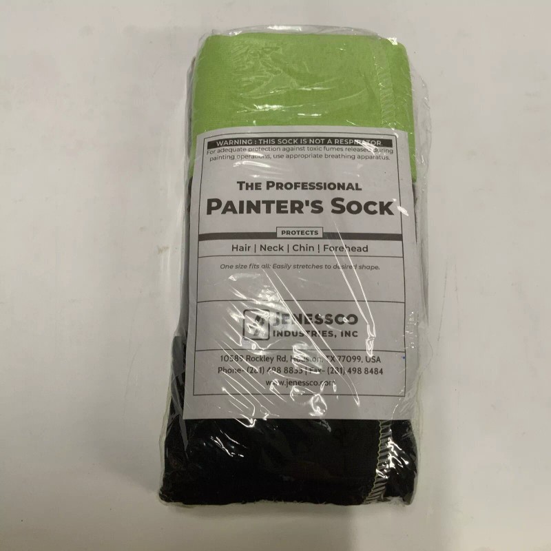 Jenessco Industries Face Cover Professional Spray Sock 6 Pcs Paint