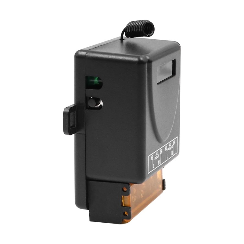 ANCLLO 433Mhz Wireless Remote Control Switch AC 110V 120V 240V