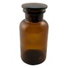 Azuwan 3-9176-04 Wide Mouth Reagent Bottle, Tea, 16.9 fl oz