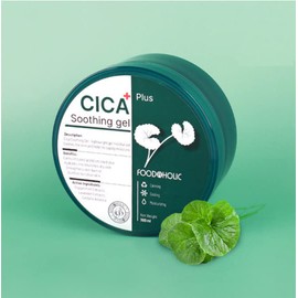 [FoodAholic] Cica Plus Soothing Gel 300ml / Fresh & Moist / Korean Cosmetics