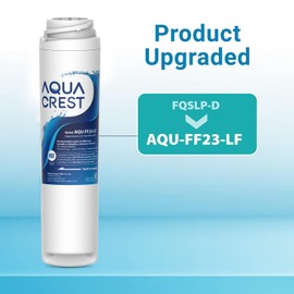 AQUA CREST FQSLF, FQSVF 𝐍𝐒𝐅/𝐀𝐍𝐒𝐈 𝟒𝟎𝟏 𝐂𝐞𝐫𝐭𝐢𝐟𝐢𝐞𝐝, 𝐑𝐞𝐝𝐮𝐜𝐞𝐬 𝐏𝐅𝐀𝐒, 𝐏𝐅𝐎𝐀/𝐏𝐅𝐎𝐒, Replacement for GE FQSLF, FQSVF, FQSVN, FQROPF, GXSV65R (2 Pack)