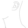 Minimalist Spiral Wire 2 White Freshwater Cultured Pearl Cartilage Ear