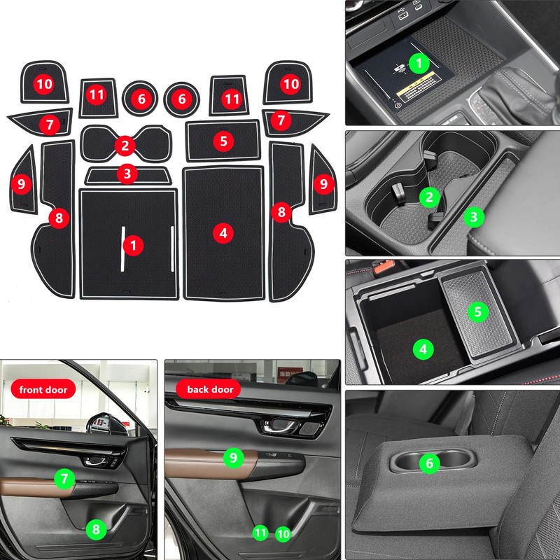 POSAID Center Console Liners for Honda CRV 2023 2024 2025