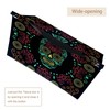 2 Pack Tissue Box Cover Holder, Floral Skull Head Rectangle