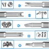 IUSOT Triangle Screwdriver Set, 5-Piece Special Screwdriver Bit Set 50