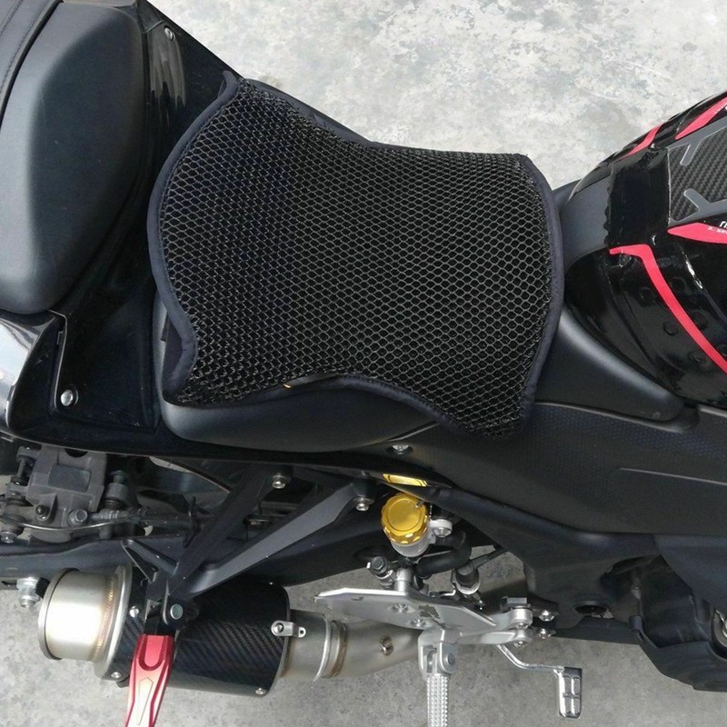 Motorcycle Cool Seat Cover Universal Cushion Protector Sunscreen Mat Mesh
