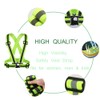 HYCOPROT Reflective Vest 2 Pack Safety Gear with High Visibility