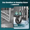 Aclastool Gate Wheel, 13.1 Inch Overall Height, 6 Inch Wheel