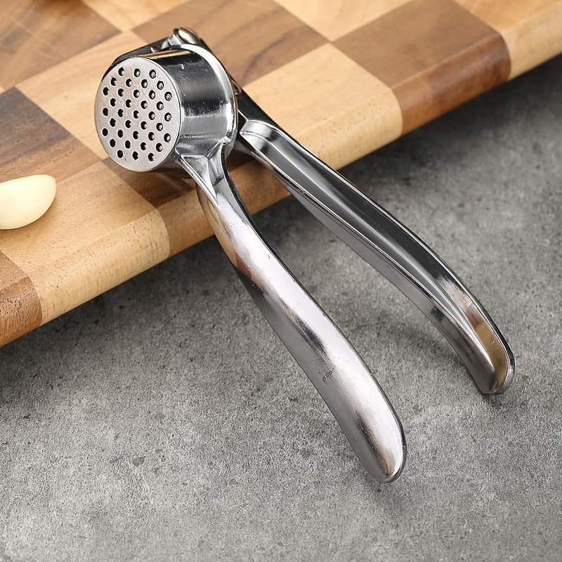 Berglander Garlic Press, No Need to Peel Garlic Mincer Tool