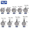 9KM DWLIFE Ball Bearing Swivel with Oval Split Rings -