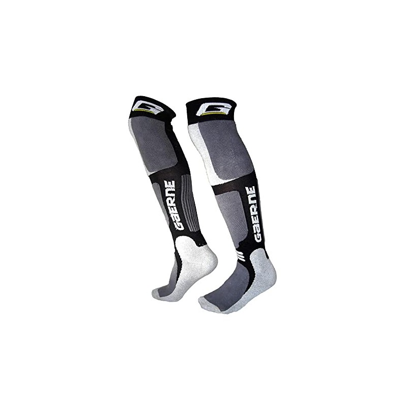 GAERNE Long Socks for Motorcycle Off-Road Boots, Black