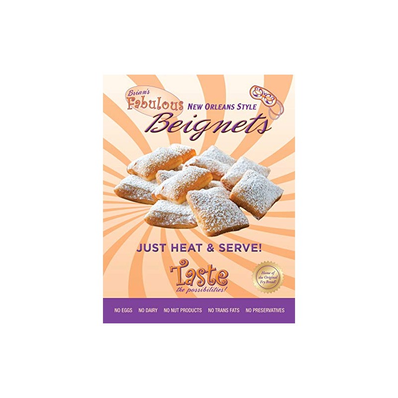 BRIAN'S FABULOUS - 36 Count - NEW ORLEAN STYLE BEIGNETS