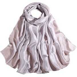 prinfantasy Elegant Colourful Luxurious Scarves, Lightweight Long Gradient Colours Silk Scarf, Anti-Allergy Neckerchief, Stole Silk Scarf, Neckerchief, Long Scarf, M2019