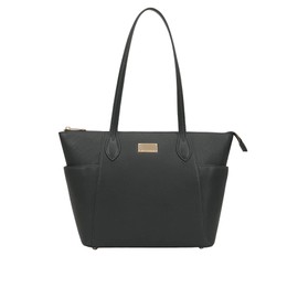 PAUL COSTELLOE Genuine Leather Tote Bag - Luxurious & Stylish Handbag for Women Large Ladies Handbag Work Bag Designer Business Shoulder Shopping Office Bag, MORAVA (DEEP FOREST)