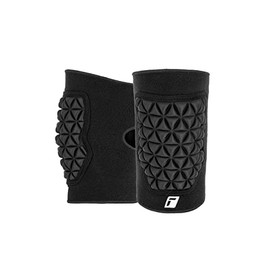 Reusch Men's Goalkeeper Knee Protector Deluxe, Football Goalkeeper Knee Pads Padded Bandage Compression for Adults Children Youth to Prevent Injury