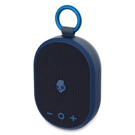 Skullcandy Kilo Wireless Bluetooth Speaker - IPX7 Waterproof Mini Bluetooth Speaker with 24 Hour Battery, Downward Firing Passive Radiator, and True Wireless Pairing - Perfect for Outdoor (Navy)