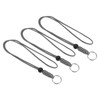 PATIKIL Paracord Lanyard with Keyring 18 Inch, 3 Pack Necklace