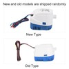 Bilge Pump 12V Automatic Boat Bilge Built-in Float Switch, Submersible