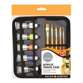 Daler Rowney Simply Acrylic Travel Set