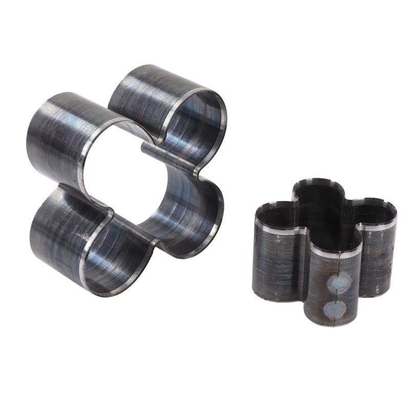 2 Pcs Flower Leather Cutting Die Alloy Steel Sharply 4