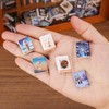 NiHome 300PCS Mini Books for Anxiety Bookshelf, Two Thickness Designs,