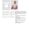 generic snowman with cylinder snow winter - baby bodysuit -