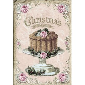 Unbranded Vintage Christmas Decoupage Print 8x10” Home Decor Crafting Junk Journals #RSD26