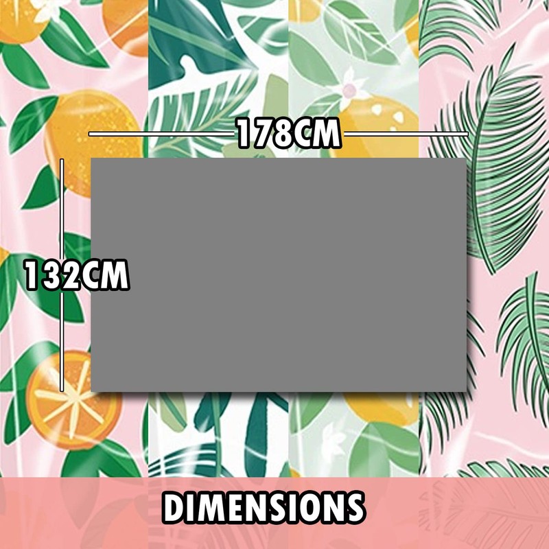 AKH® Summer Party Tablecloth | 132 x 178cm | Hawaiian