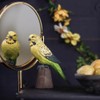 WILDLIFEGARDEN Wildlife Garden WG4810 DecoBird Budgie - Hand Carved Decorative
