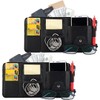TIMYU Car Storage, Sun Visor Pocket, PU Leather, Car Storage